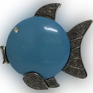 Whimsical Faux Turquoise Pin